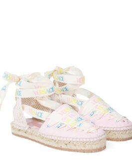 Espadrilles en toile à logo