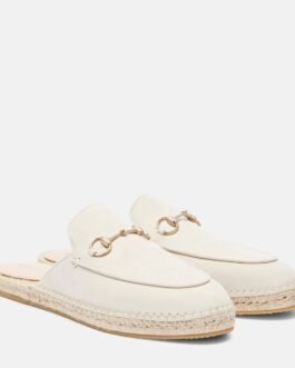Mules Cleo espadrilles en daim