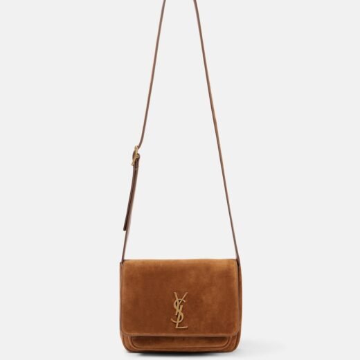 Saint Laurent Sac à bandoulière Niki en daim