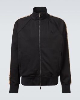 Veste de survêtement en coton mélangé