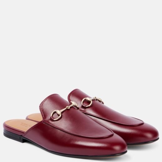 Gucci Mules Princetown Horsebit en cuir