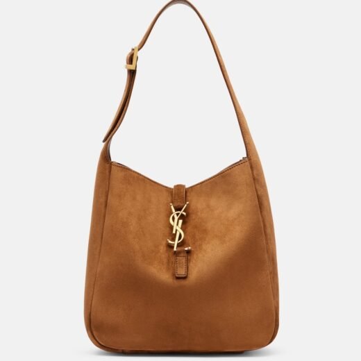 Saint Laurent Sac Le 5 à 7 Supple Small en daim