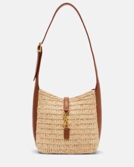 Sac Le 5 à 7 Baby en raphia