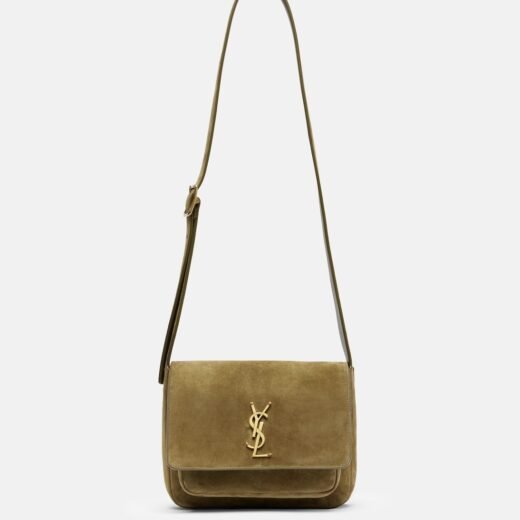 Saint Laurent Sac Niki Cassandre en daim