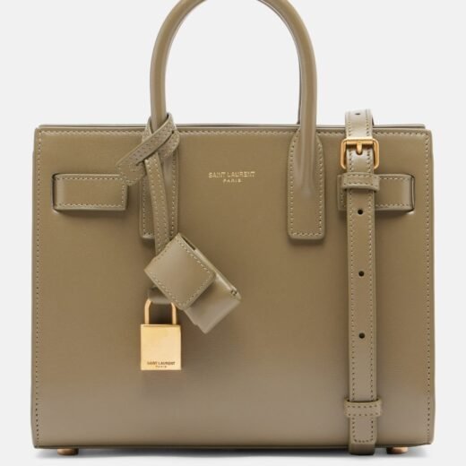 Saint Laurent Sac Sac De Jour Nano en cuir