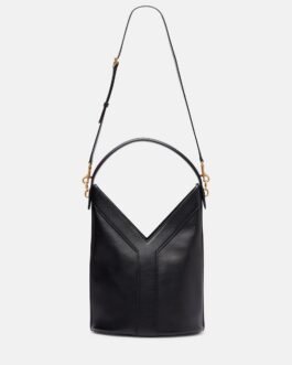 Sac seau Y en cuir