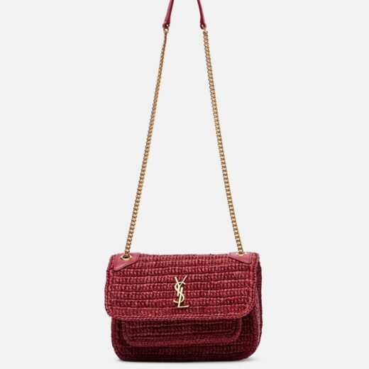 Saint Laurent Sac Niki Mini en raphia