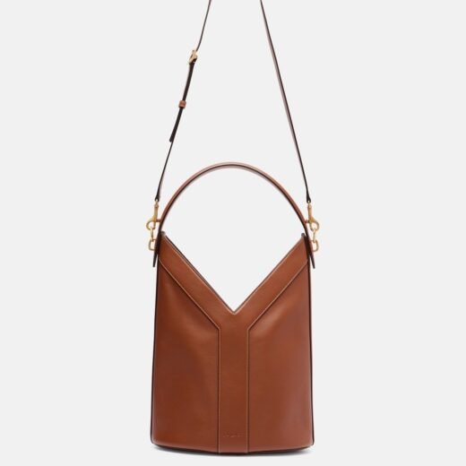 Saint Laurent Sac seau Y en cuir
