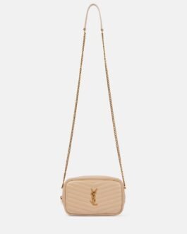 Sac à bandoulière Lou Mini en cuir matelassé