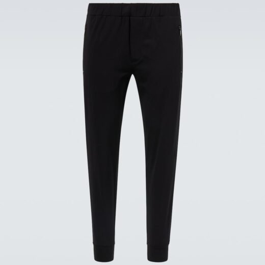 Prada Pantalon slim en coton mélangé