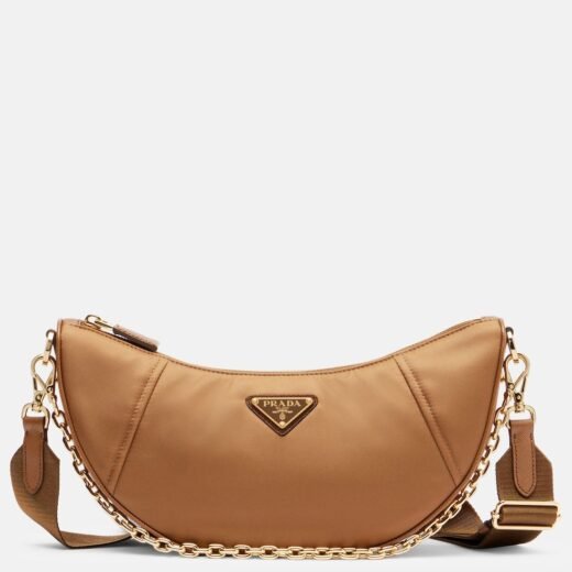 Prada Sac Demi-Lune en Re-Nylon