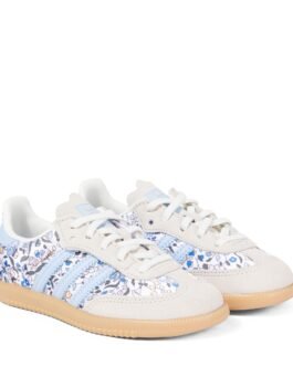 Baskets Samba à fleurs