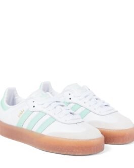 Baskets Sambae en cuir et daim