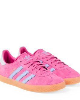 Baskets Gazelle en daim et cuir