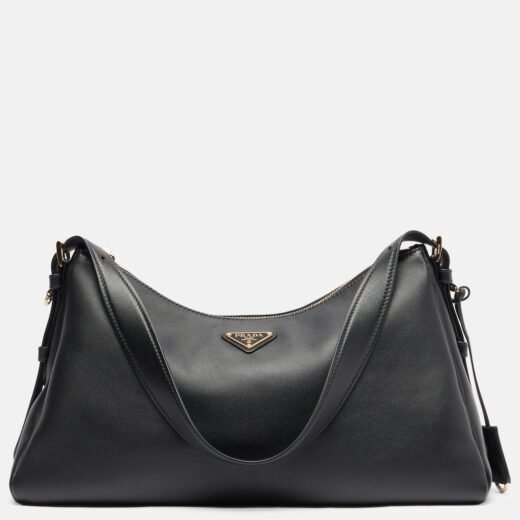 Prada Sac Aimée Large en cuir