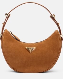 Sac Prada Arqué en daim