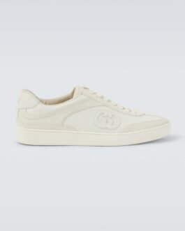 Baskets Gucci Lido G75 en daim