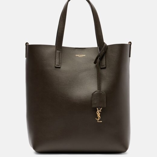 Saint Laurent Sac Toy Shopping N/S en cuir