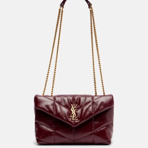 Saint Laurent Sac Puffer Toy en cuir