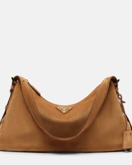 Sac Prada Aimée Medium en daim