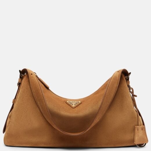 Prada Sac Aimée Medium en daim