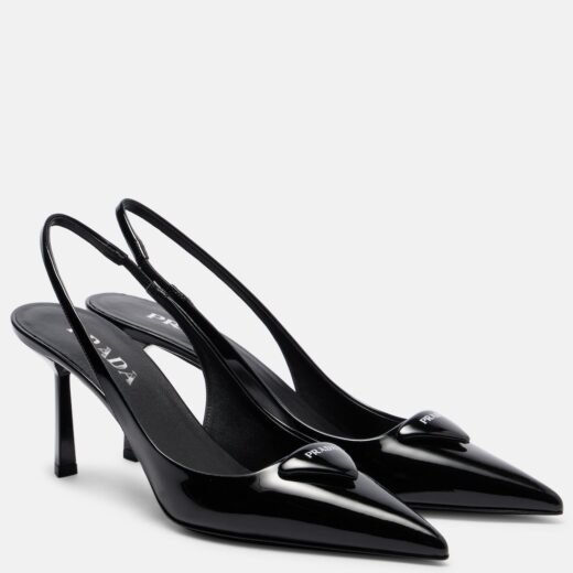 Prada Escarpins en cuir verni