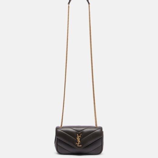 Saint Laurent Sac Loulou Mini en cuir
