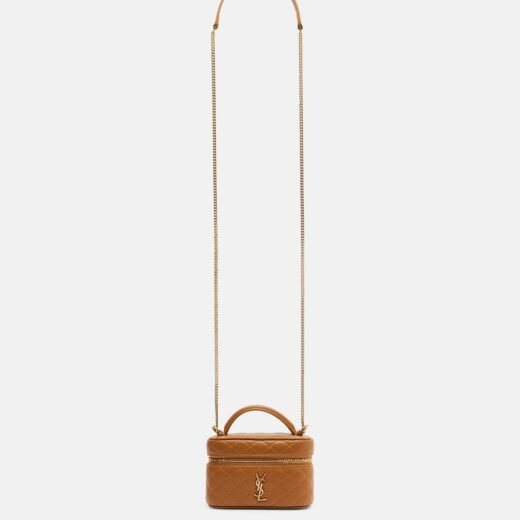 Saint Laurent Vanity case Gaby Micro en cuir
