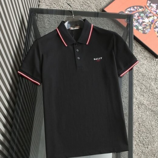Bally Polo piqué à liseré tricolore