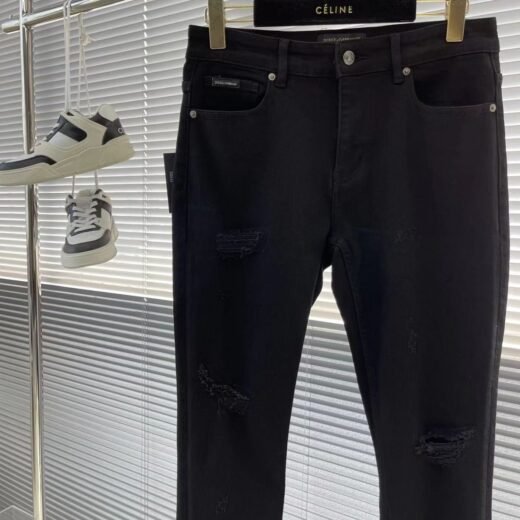 Dolce & Gabbana Jean skinny noir extensible et robuste