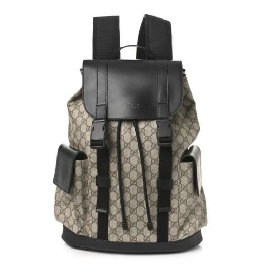 Gucci Sac à dos souple GG Supreme beige