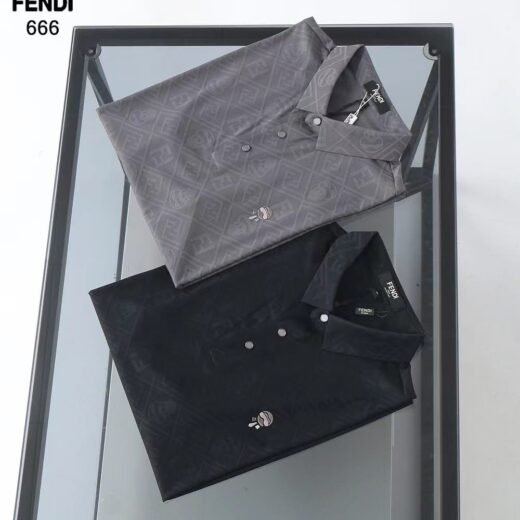 Fendi T-shirt extensible à logo imprimé