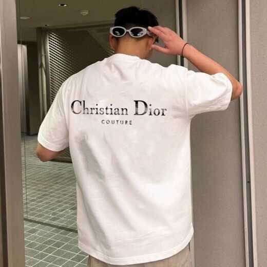 Dior T-SHIRT COUTURE COUPE DÉCONTRACTÉE CHRISTIAN DIOR