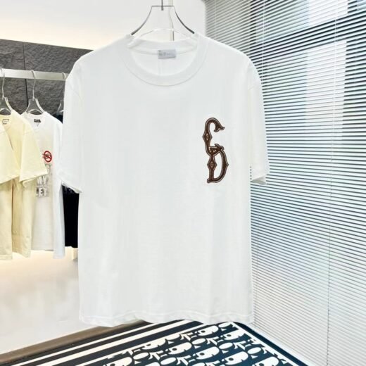Dior T-shirt blanc avec logo Emerson CD
