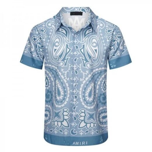 AMIRI Chemise à imprimé bandana tapisserie
