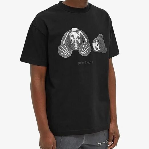 Palm Angels T-SHIRT HALLOWEEN KILL THE BEAR - NOIR