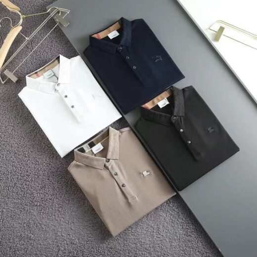 Burberry Polo brodé avec logo Oxford