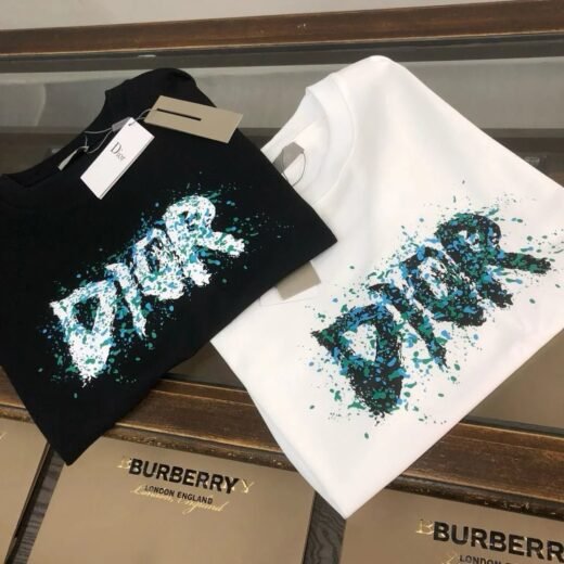 Dior T-shirt ras du cou à imprimé graphique
