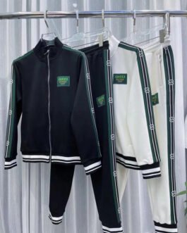 GUCCI || Survêtement zippé en jacquard GG