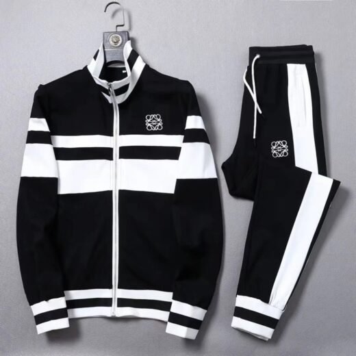Loewe Survêtement bomber multicolore en coton pour homme Flawless