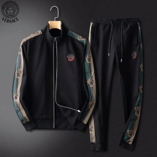 Versace Ensemble de survêtement de marque pour homme