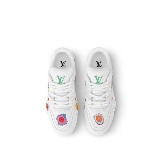 Louis Vuitton Baskets Yayoi Kusama x Louis Vuitton « Faces - Blanc »
