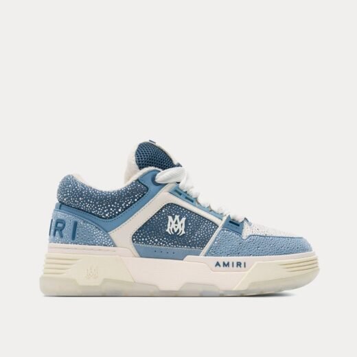 AMIRI Baskets basses MA-1 bleu cristal