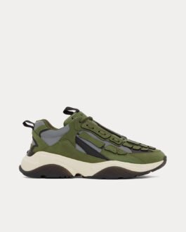 Baskets basses Bone Runner olive/noir