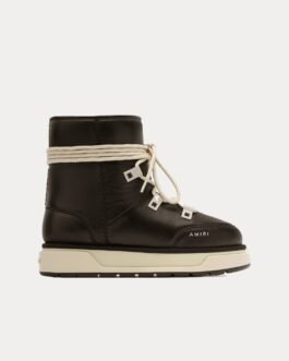Bottes Malibu Hi en cuir noir