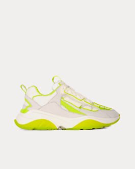 Baskets basses Bone Runner gris/citron vert