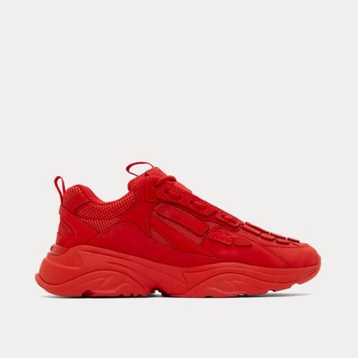AMIRI Baskets basses rouges Bone Runner