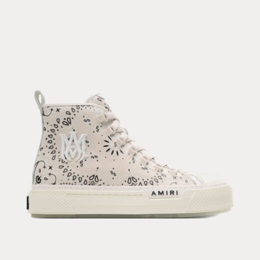 AMIRI Baskets montantes Court Bandana Alabaster