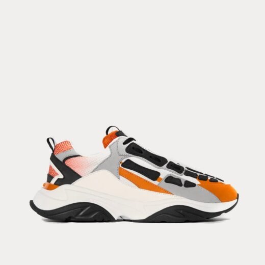 AMIRI Baskets basses orange Bone Runner