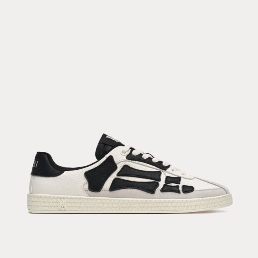AMIRI Baskets basses Pacific Bones blanches/noires